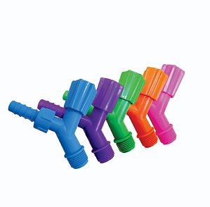 KIt torneira  NEON colorida pacote com 20