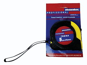trena profissional 5m 25mm com imã