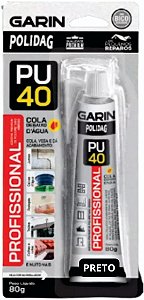 pu bisnaga 80g preto, branco e cinza