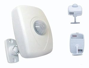 Sensor De Presença+fotocélul Multifuncional Qa21 Qualitronix