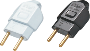 plug de tomada 10A 2p FLP