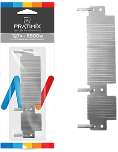 Resistência Lorenzetti  tipo Ultra 3t 127v marca Pratimix