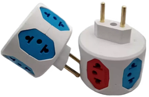 adaptador hexágono com fusível