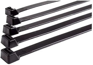 abraçadeira de nylon 7,6x400 pct c/ 50
