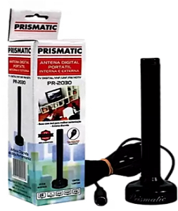 antena interna prismatec com imã e cabo 5m