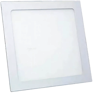 Painel embutir quadrado 24w
