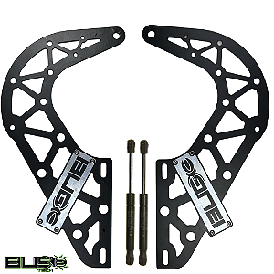 Braço de capo dobradiça para Fusca Personalizado BugTech MOD3 FRENTE