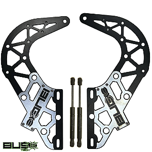 Braço de capo dobradiça para Fusca Personalizado BugTech MOD1 FRENTE/