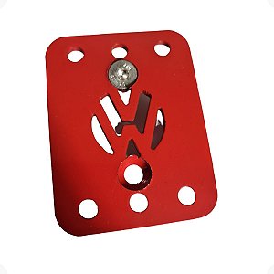 Sapatilha Pedal Vermelho e preto