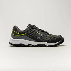 Tênis Fila Forehand Clay Masculino – Preto/Verde Limão
