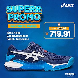 Tênis Gel Resolution 9 Padel  – Masculino