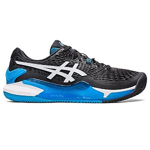 Tênis Asics Gel-Resolution 9 Clay - Masculino – Preto