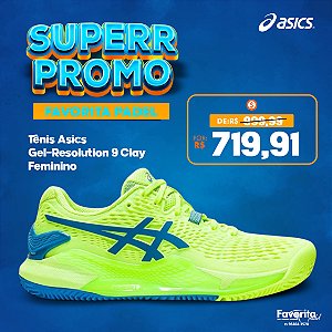 Tênis Asics Gel Resolution 9 Clay - Feminino