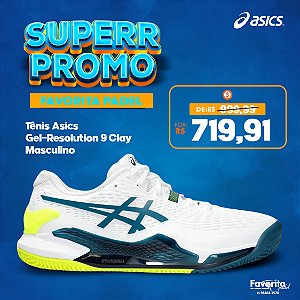 Tênis Asics Gel-Resolution 9 Clay – Masculino