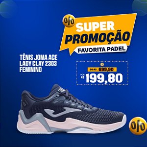 Tênis Joma Ace Lady Clay 2303 – Feminino