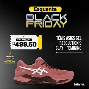 Tênis Asics Gel Resolution 9 Clay – Feminino
