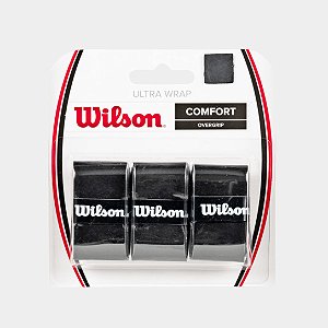 Overgrip Wilson Ultra Wrap - Embalagem com 3 unidades