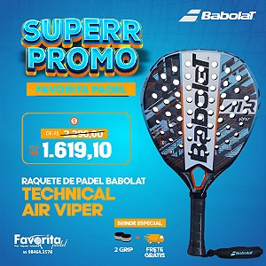 Raquete de Padel Babolat Air Viper