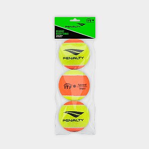Bolinha de Beach Tennis Penalty - Pack com 3 Bolinhas