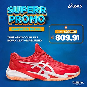 Tênis Asics Court FF 3 Novak Clay – Masculino