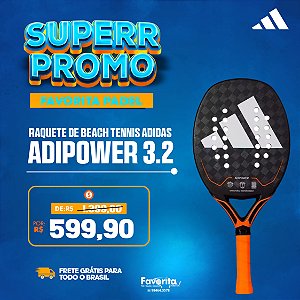 Raquete de Beach Tennis Adidas Adipower 3.2 2024 – Laranja