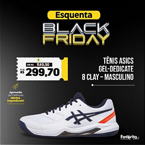 Tênis Asics Gel-Dedicate 8 Clay – Masculino