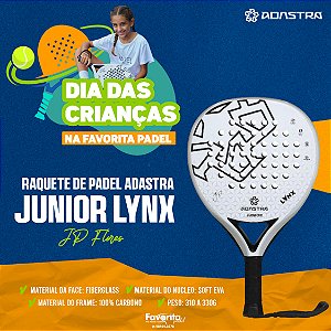 Raquete de Padel Adastra Junior Lynx - JP Flores