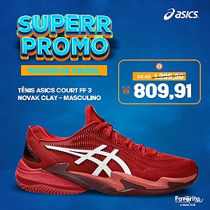 Tênis Asics Court FF 3 Novak Clay – Masculino