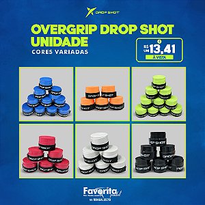 Overgrip Drop Shot (Unidade) – Cores variadas
