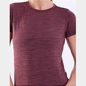 Camiseta Head Feminina Energy- Bordo