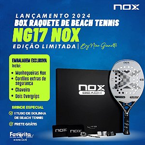 Box Raquete de Beach Tennis NG17 Limitada 2024 | Nox - By Nico Gianotti