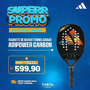 Raquete de Beach Tennis Adidas Adipower Carbon