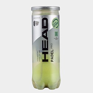 Bola de Padel Head Pro – 3 unidades