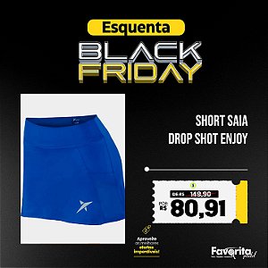 Short Saia DROP SHOT ENJOY - Azul