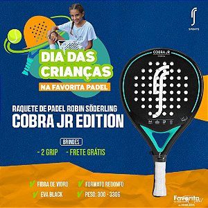 Raquete de Padel Cobra Junior Edition - Robin Söderling