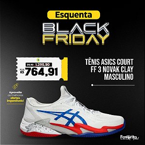 Tênis ASICS Court FF 3 Novak Clay – Masculino