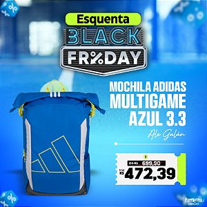 Mochila Adidas Multigame Azul 3.3