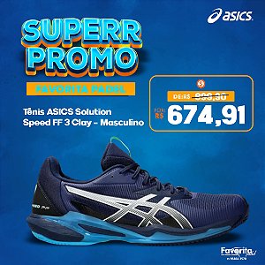 Tênis ASICS Solution Speed FF 3 Clay – Masculino