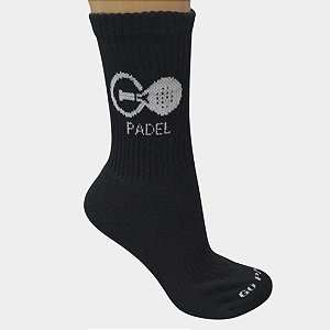 Meia Go Padel - Preta
