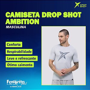 Camiseta DROP SHOT AMBITION – Masculina
