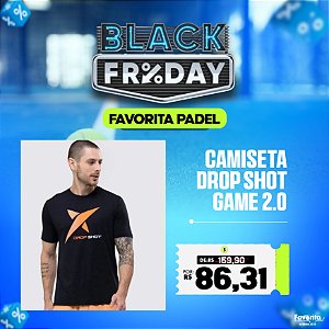 Camiseta DROP SHOT GAME 2.0 - Masculina