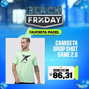 Camiseta DROP SHOT GAME 2.0 - Masculina
