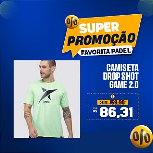 Camiseta DROP SHOT GAME 2.0 - Masculina