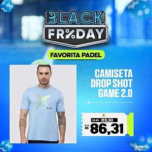 Camiseta DROP SHOT GAME 2.0 - Masculina