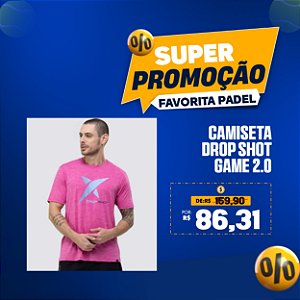 Camiseta DROP SHOT GAME 2.0 - Masculina