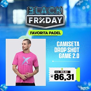 Camiseta DROP SHOT GAME 2.0 - Masculina