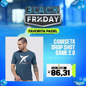 Camiseta DROP SHOT GAME 2.0 - Masculina
