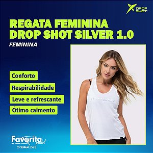 Regata feminina DROP SHOT SILVER 1.0 – Feminina