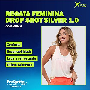 Regata feminina DROP SHOT SILVER 1.0 – Feminina