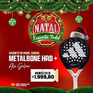 Raquete de Padel Adidas Metalbone Hrd + Ale Galán 2024